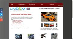 Desktop Screenshot of lonadiersmobiledetailing.com